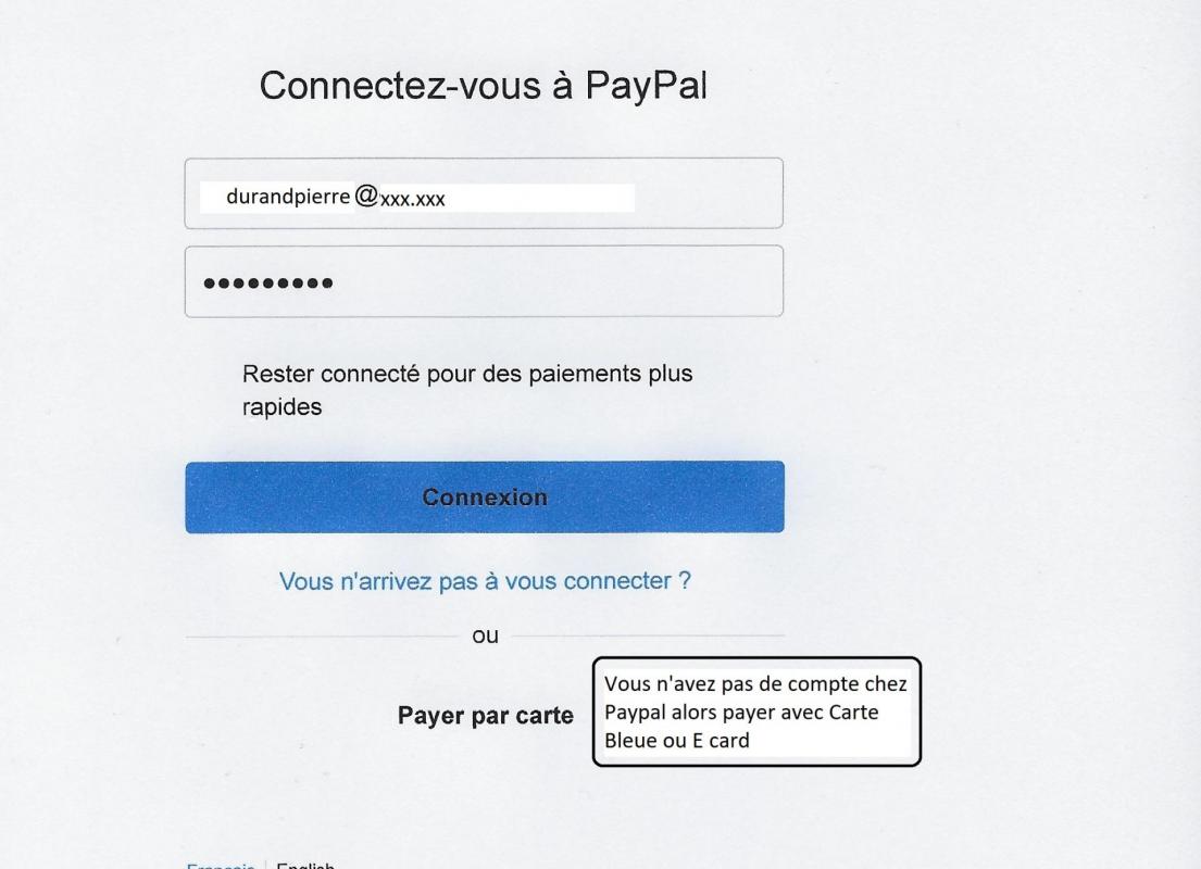 Paypal explication